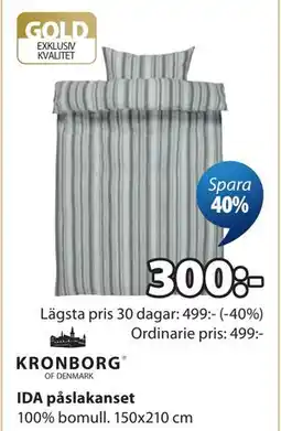 JYSK IDA påslakanset erbjuda
