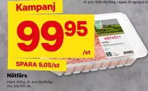 Nötfärs