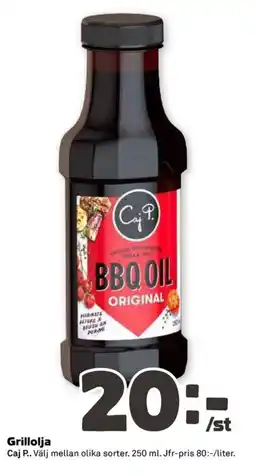 Coop CAJ P. Grillolja erbjuda