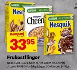City Gross Frukostflingor erbjuda