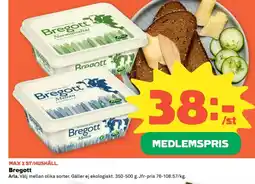 Coop ARLA Bregott erbjuda