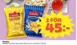 Coop ESTRELLA Snacks erbjuda