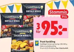 ICA Kvantum GULDFÅGELN Fryst kyckling erbjuda