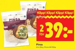 ICA Kvantum ICA Pinsa erbjuda