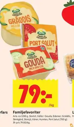 ICA Kvantum ARLA Familjefavoriter erbjuda