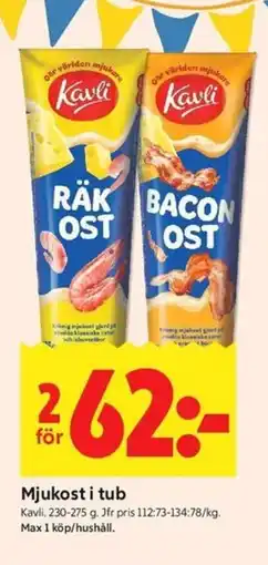 ICA Kvantum KAVLI Mjukost i tub erbjuda
