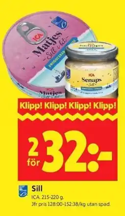 ICA Kvantum ICA Sill erbjuda