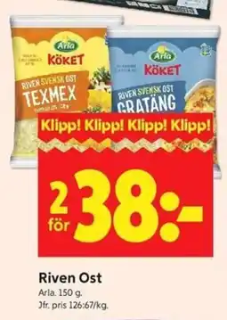 ICA Kvantum ARLA River ost erbjuda