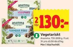 ICA Kvantum ANAMMA Vegetariskt erbjuda