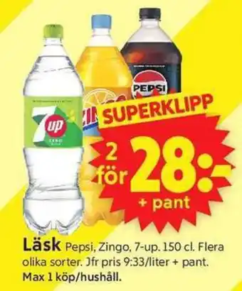 ICA Supermarket Läsk erbjuda