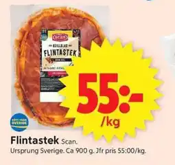 ICA Supermarket SCAN Flintastek erbjuda