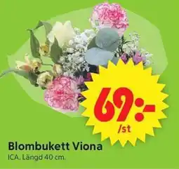 ICA Supermarket Blombukett viona erbjuda