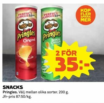 Coop Daglivs Snacks erbjuda