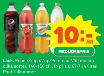 Coop Daglivs Läsk erbjuda