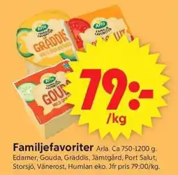 ICA Supermarket ARLA Familjefavoriter erbjuda