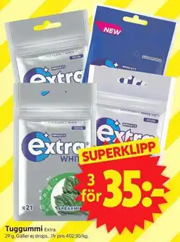 ICA Supermarket EXTRA Tuggummi erbjuda