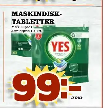 Matboden Ektorp Maskindisktabletter erbjuda