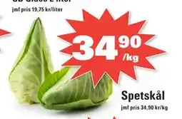 Nära dej Spetskål erbjuda