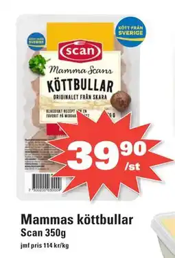 Nära dej Mammas köttbullar erbjuda
