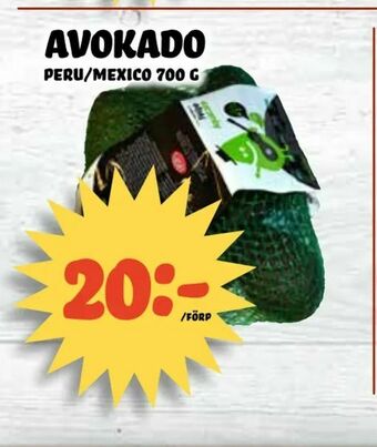 Nelins Avokado erbjuda