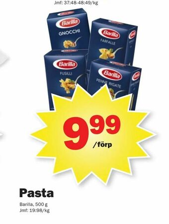 Pekås Pasta erbjuda