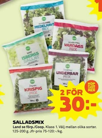 Stora Coop Salladsmix erbjuda