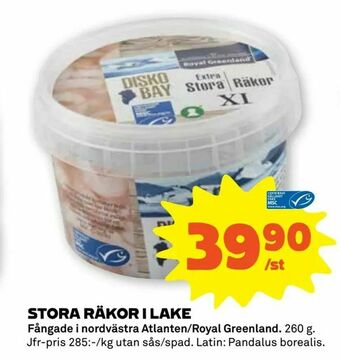 Stora Coop Stora räkor i lake erbjuda