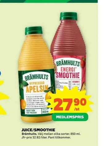 Stora Coop Juice/smoothie erbjuda