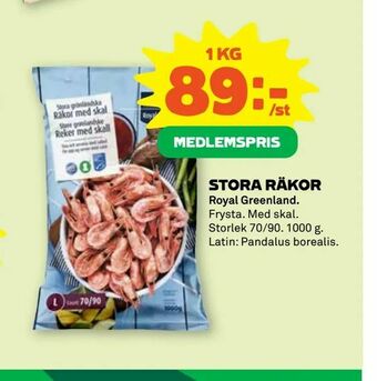 Stora Coop Stora räkor erbjuda
