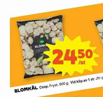 Stora Coop Blomkål erbjuda