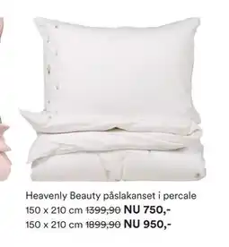 Hemtex Heavenly Beauty påslakanset i percale erbjuda