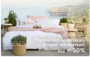 Happy stripe påslakansiet i bomull