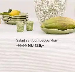 Hemtex Salad salt och peppar-kar erbjuda