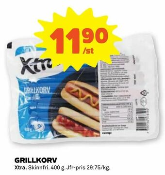 Stora Coop Grillkorv erbjuda