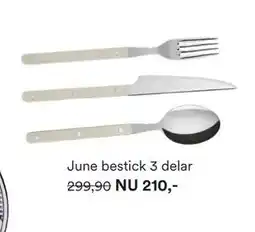 Hemtex June bestick 3 delar 299,90 erbjuda