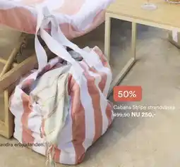 Hemtex Cabana Stripe strandväska erbjuda
