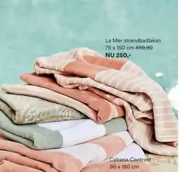 Hemtex La Mer strandbadlakan erbjuda