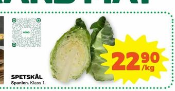 Stora Coop Spetskål erbjuda