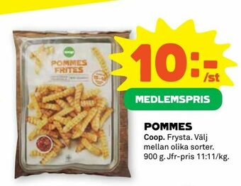 Stora Coop Pommes erbjuda
