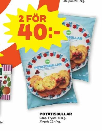 Stora Coop Potatisbullar erbjuda