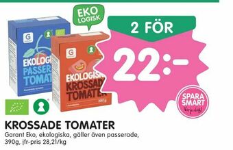 Tempo Krossade tomater erbjuda
