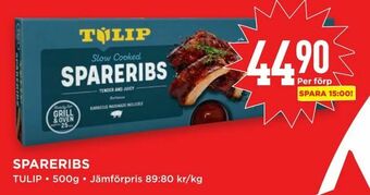 Willys Hemma Spareribs erbjuda