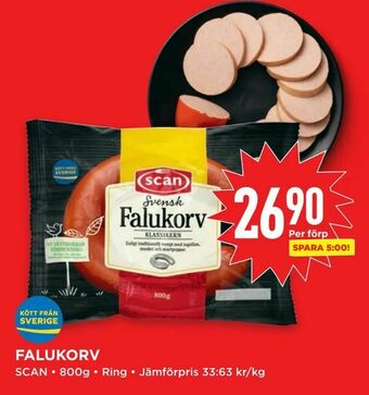 Willys Hemma Falukorv erbjuda