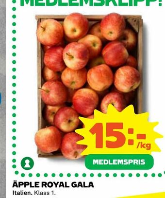 Coop Äpple royal gala erbjuda