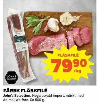 Coop Färsk fläskfilé erbjuda