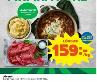Coop Lövbiff erbjuda