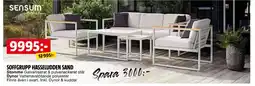 Bauhaus Soffgrupp Hasseludden sand erbjuda
