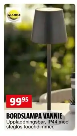 Bauhaus Bordslampa Vannie erbjuda