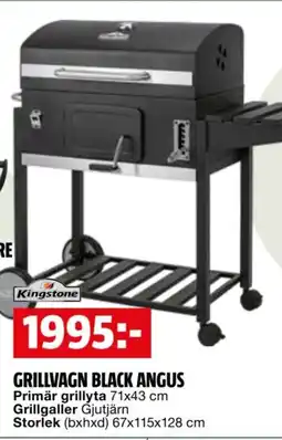 Bauhaus Grillvagn black angus erbjuda