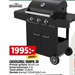 Bauhaus Gasolgrill Tampa 3B erbjuda